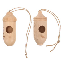 10Pcs Durable Wooden Hummingbird Nest Bird House for Garden Decor