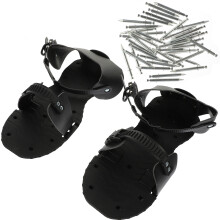 Par De Zapatos Aireadores Para Césped Jardinería Fácil Montaje