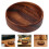De Madera Natural Para Ensalada, Aperitivos Y Postres 4