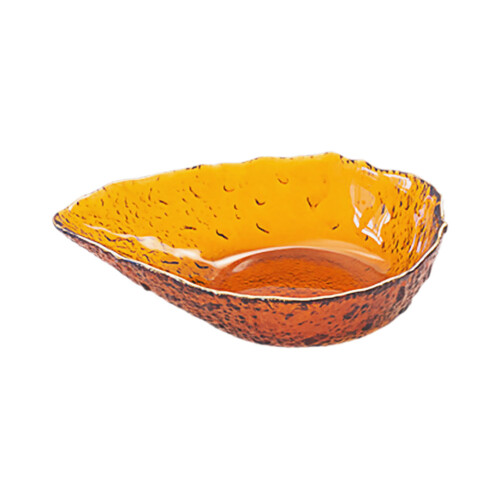 1 De Vidrio Para Ensalada Con Dorado