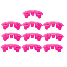 10 Unidades Manos Plástico Manicura Dedos