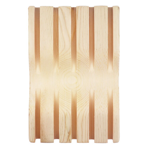 1 Soporte Almacenamiento Para Barbería Madera