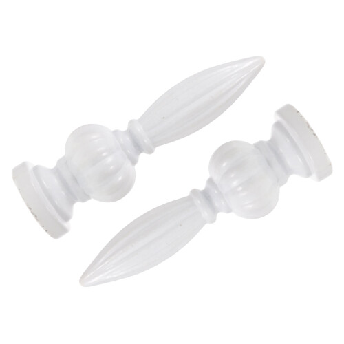2St Moderne Lampenkap Witte Lamp Finial Accessoires
