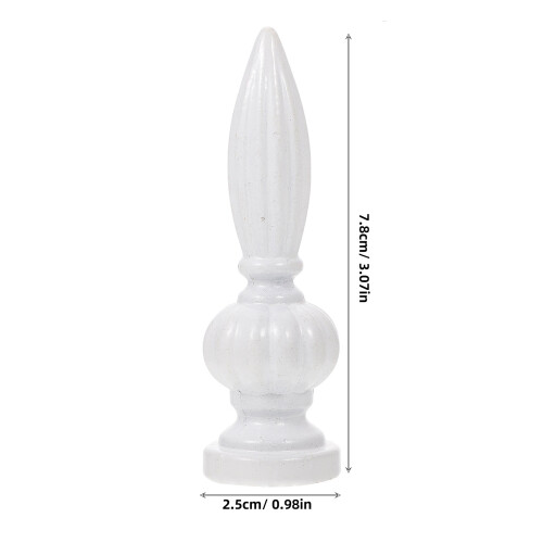 2St Moderne Lampenkap Witte Lamp Finial Accessoires 1