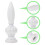 2St Moderne Lampenkap Witte Lamp Finial Accessoires 4