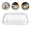 1 Vidrio Comedor Soporte Almacenar Queso Hogar 7