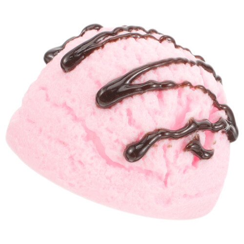Fake Ice Cream Scoop Artículo Comestible Artificial Decoración