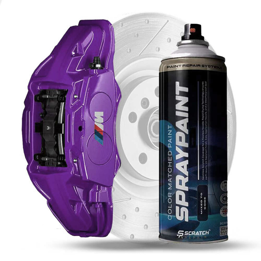 Cadbury Brake Caliper Paint Â Heat Resistant & Scratch Repair Purple 5060934190647