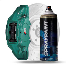 Mercedes Petronas AMG f1 Green Brake Caliper paint