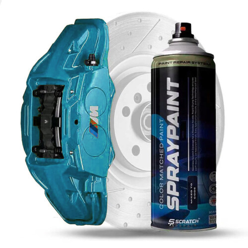 Mexicoblau Porsche Blue paint –  Brake Caliper Heat Resistant
