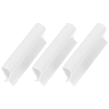 3Stk Weiße Kunststoff Rolladen Clips Langlebig Für Und Büro