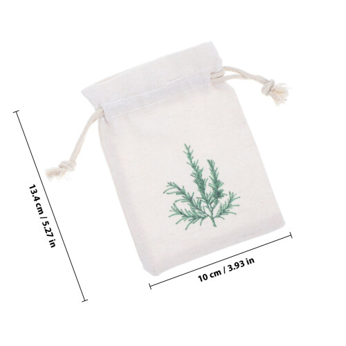 10 Pièces Sachets En Toile De Jute Cordon 1