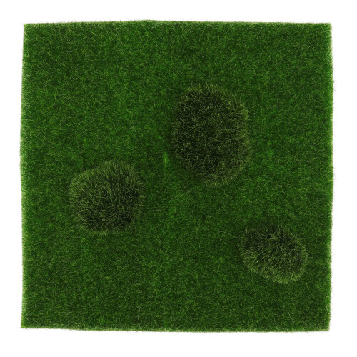 2 Lots De Gazon Artificiel En Mousse Pour Bouteille Vert