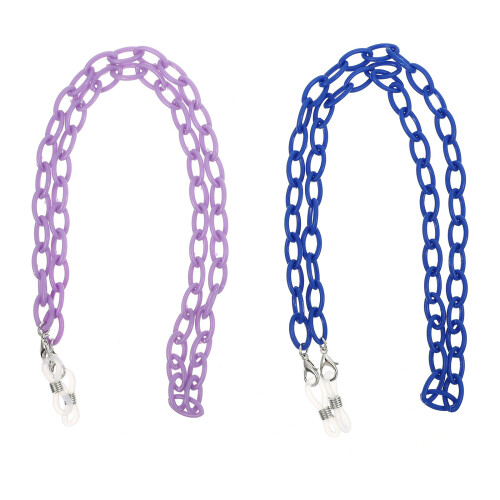 2Pcs Light Anti Lost Glasses Mask Chains Creative Design 1