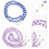2Pcs Light Anti Lost Glasses Mask Chains Creative Design 7