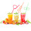 24Pcs Recyclable Drinking Curly Design for Parties 6