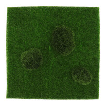 2 Set Finto Ecologico Per Prato Decorativo Verde