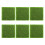 6 Pezzi Per Prato Decorazione Paesaggio Micro (Verde) 5