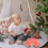 1Stk Einfacher Kinder Rutschfester Ringhocker Rot 10