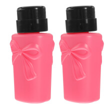 2Stück Leere Nagellackentferner Pumpspender Mit Druckpumpe