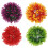 4Pcs Plastic Simulation Grass Balls Ceiling Ornaments for Home Decor 2