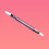 Schnitzstift Silikonkopf Acrylgriff Salon Set Pink 8