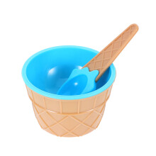 1St Kunststoff Sundae Becher Rutschfeste Schale Mit Löffel