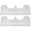 2Pcs Durable Transparent Acrylic Skates Display Stand for Storage 3