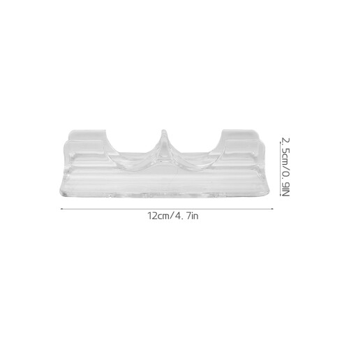 2Pcs Durable Transparent Acrylic Skates Display Stand for Storage 1