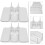 2Pcs Durable Transparent Acrylic Skates Display Stand for Storage 4