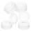 4Stk. Leere Kunststoff Lidschatten-Pfännchen Für Make-up 10