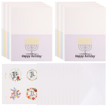 12Stk Hanukkah Grußkarten Mit Umschlägen