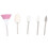 5St Slijpkoppen Wit Kit Voor Nail Art Tools 1