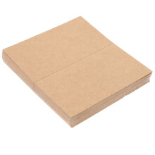 35 Opvouwbare Naamdisplay Kraftpapier Voor Kantoor