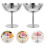 2Stk Ice Cream Cup Dessertschale Für Salat Pudding 8