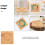 Wood Bracelet Display Tray 1pack 7