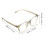 Frame Myopie Anti Blauwlicht Elastisch Lichtgewicht 2