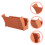 Orange Hanging Shoe Rack PP Material Wall Shoe Storage for Home 10
