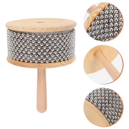 Kinderpercussie Met Metalen Cabasa Speelgoed 2