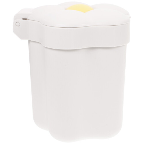 Flower Shaped Wastebasket Decorative Rubbish Bin For Bedroom