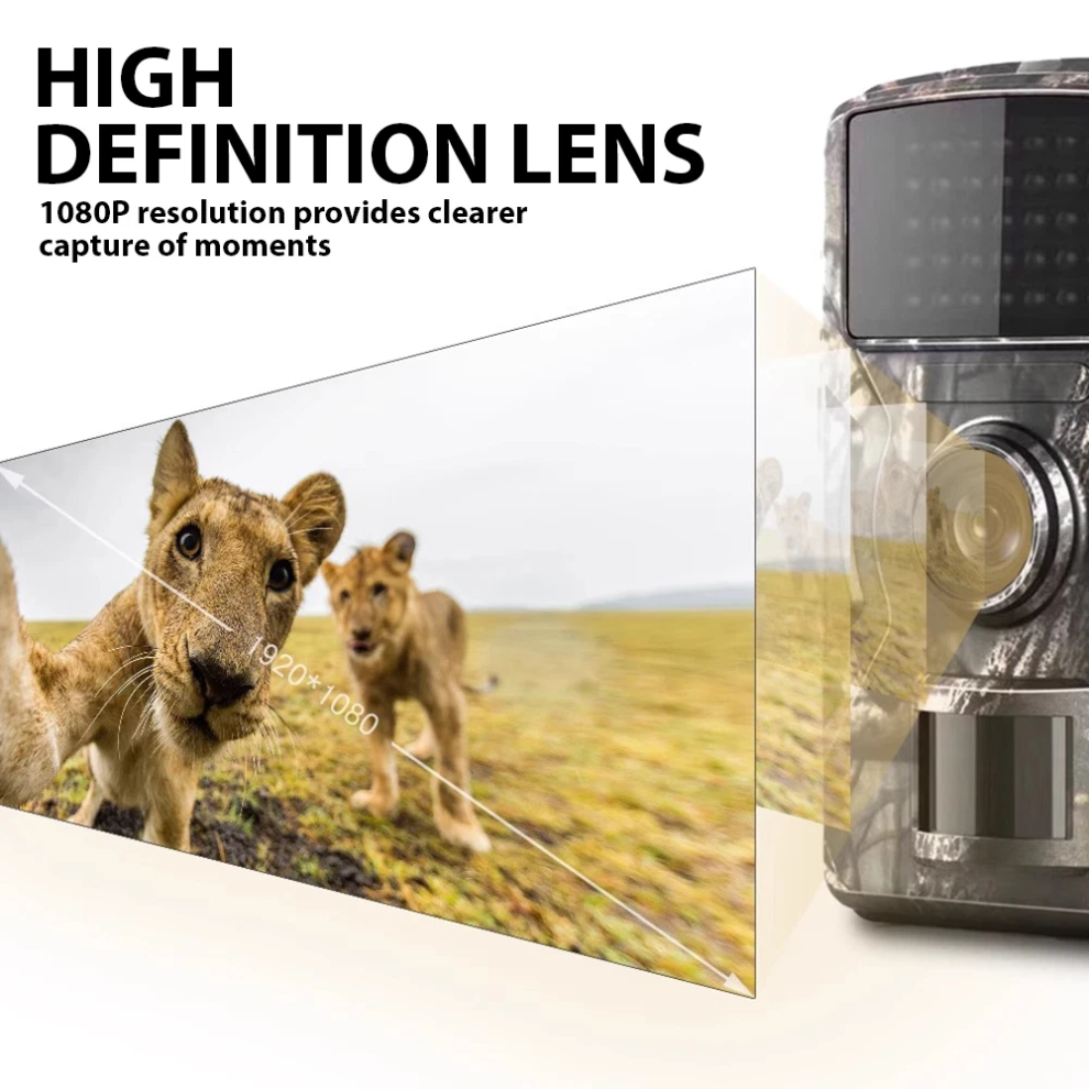 32Gb Wildlife Trail Camera 1080P Game Night Vision 42720287