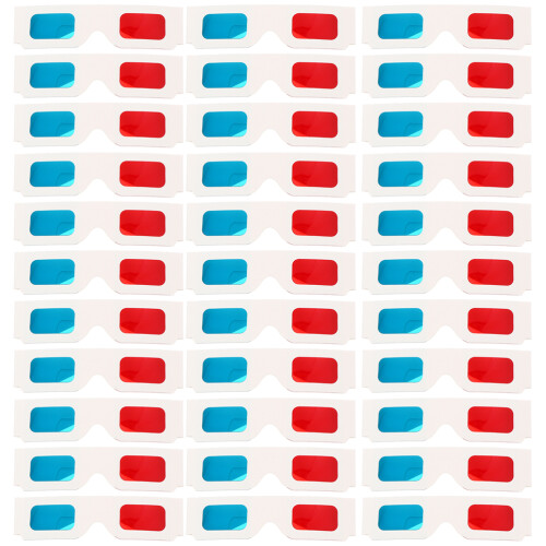 60 3D Bril Van Anaglyph Universeel Films