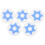 5 Racket Schokdemper Mini Tennisracket Trillingsabsorber 5
