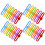24 Stks Silicone Glascharms Markering Kopidentificatie 1