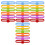 24 Stks Silicone Glascharms Markering Kopidentificatie 11