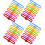 24 Stks Silicone Glascharms Markering Kopidentificatie 7