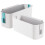 Bedside Plank Voor Bed Opberghouder Wit 2 Stuks 10
