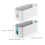 Bedside Plank Voor Bed Opberghouder Wit 2 Stuks 11