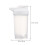 Large Capaciteit Waterfles Gym Houder Flip-Open Dispenser 2