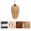 1St Haushalt Zen Lampe Deckenlampe Gewebte Leuchte 4